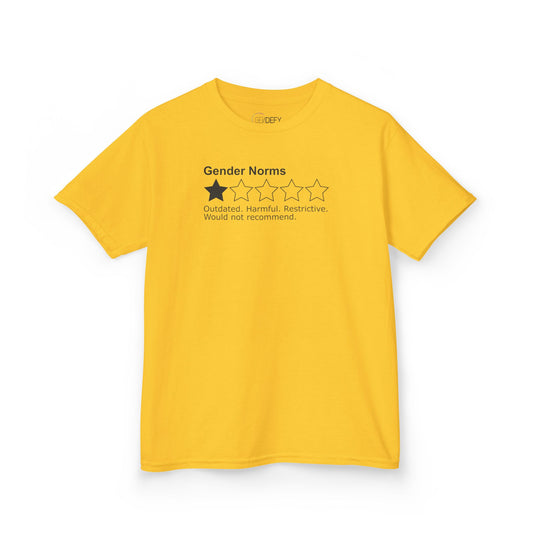 Gender Norms: 1 Star | Youth T-Shirt