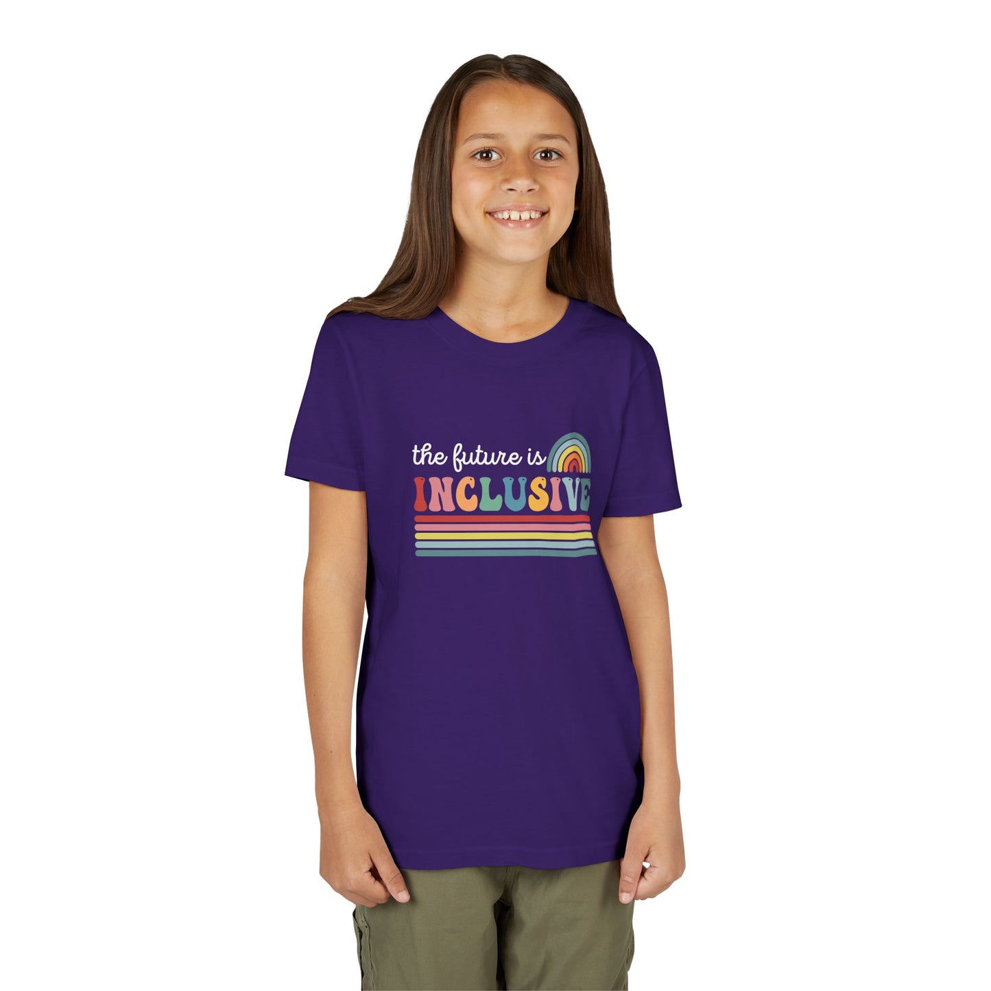 The Future Is Inclusive with Rainbow | Youth T-Shirt