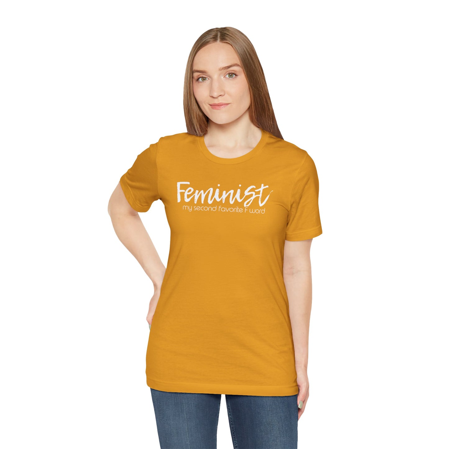 Feminist My Second Favorite F Word | Adult T-Shirt