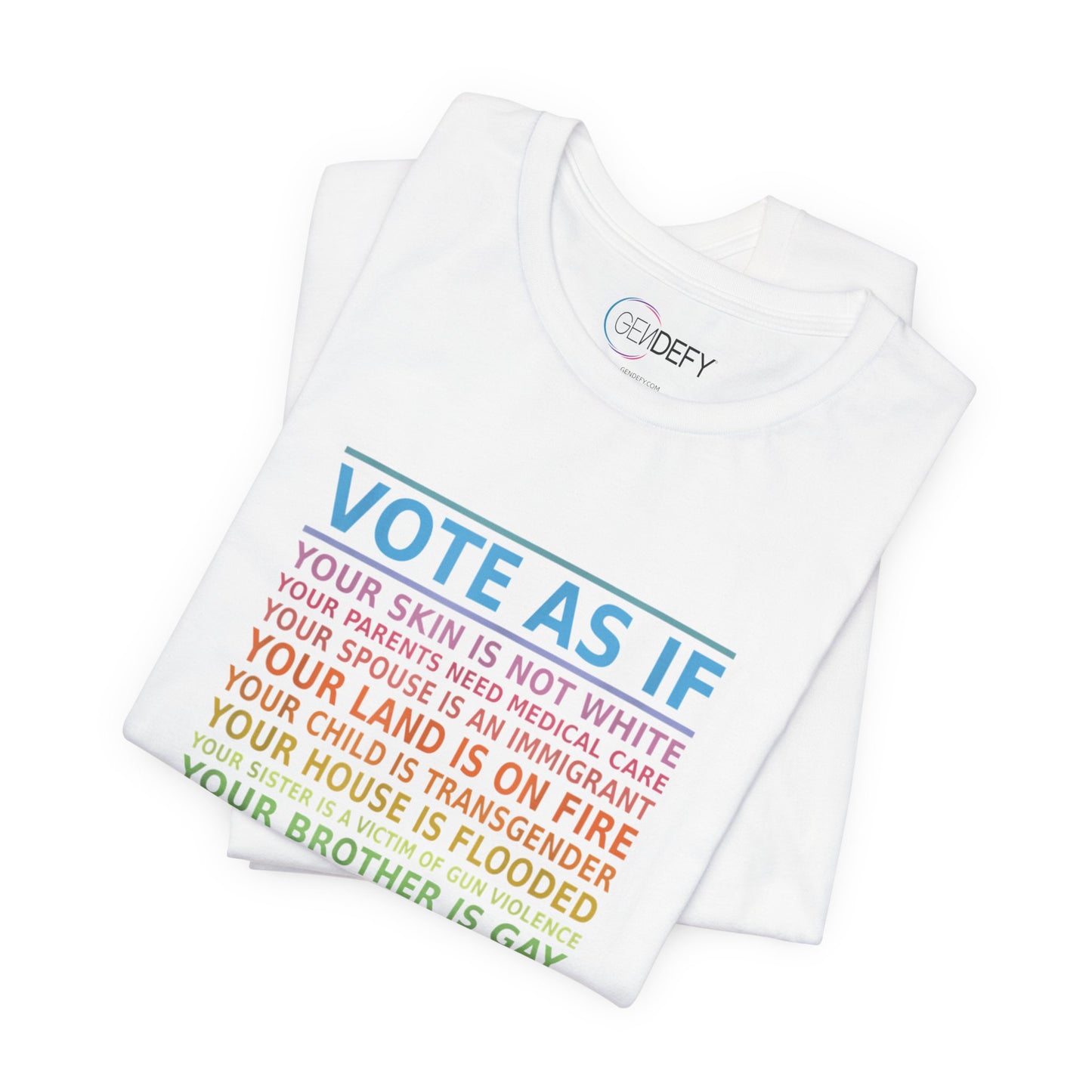 Vote With Empathy | Adult T-Shirt