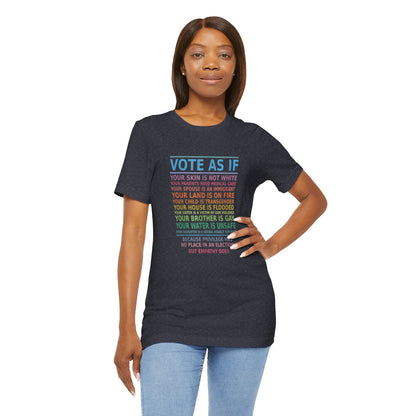 Vote With Empathy | Adult T-Shirt