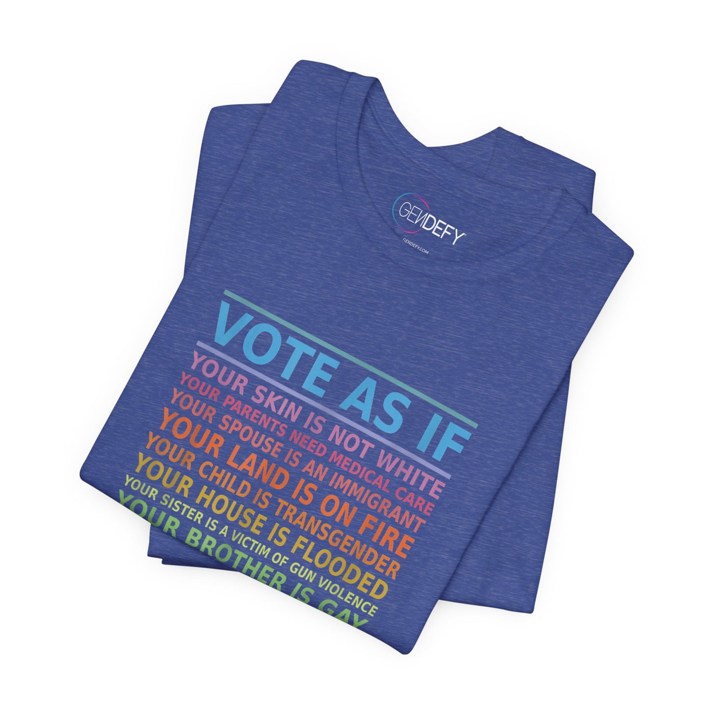 Vote With Empathy | Adult T-Shirt