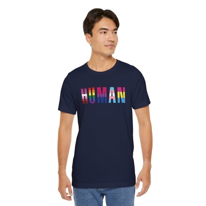 HUMAN Pride Flag - T-Shirt