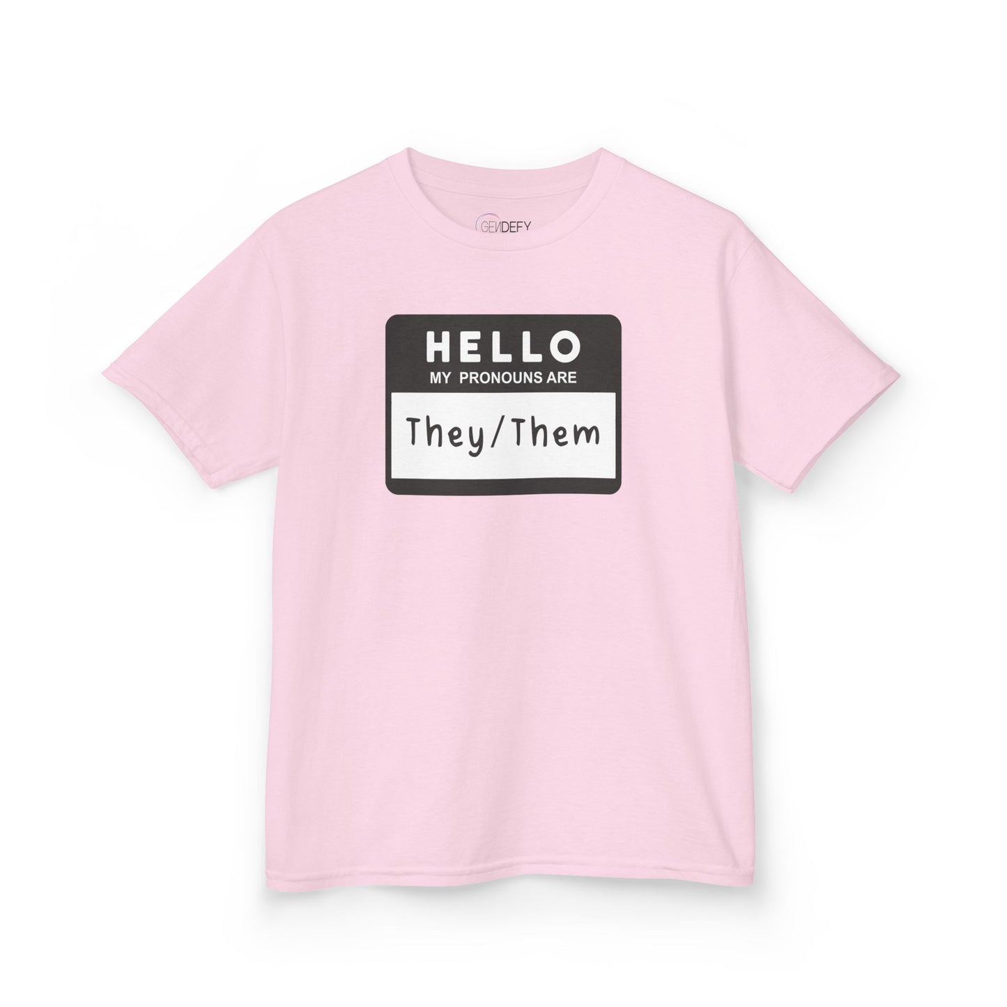 Hello, My Pronouns Are They/Them | Youth T-Shirt