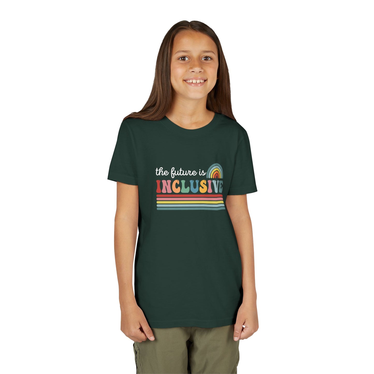 The Future Is Inclusive with Rainbow | Youth T-Shirt