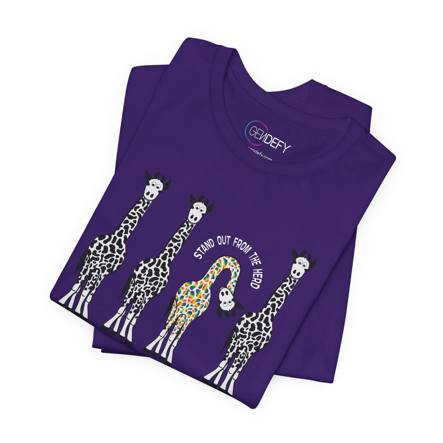 Giraffe - Stand Out From the Herd | Adult Tee