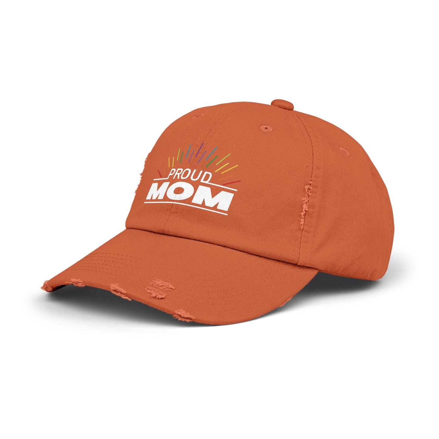 Proud Mom | Distressed Unisex Cap