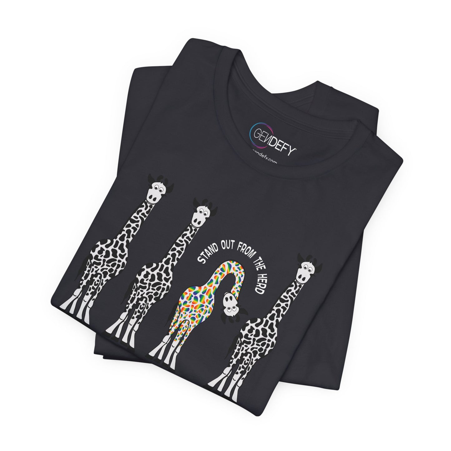 Giraffe - Stand Out From the Herd | Adult Tee