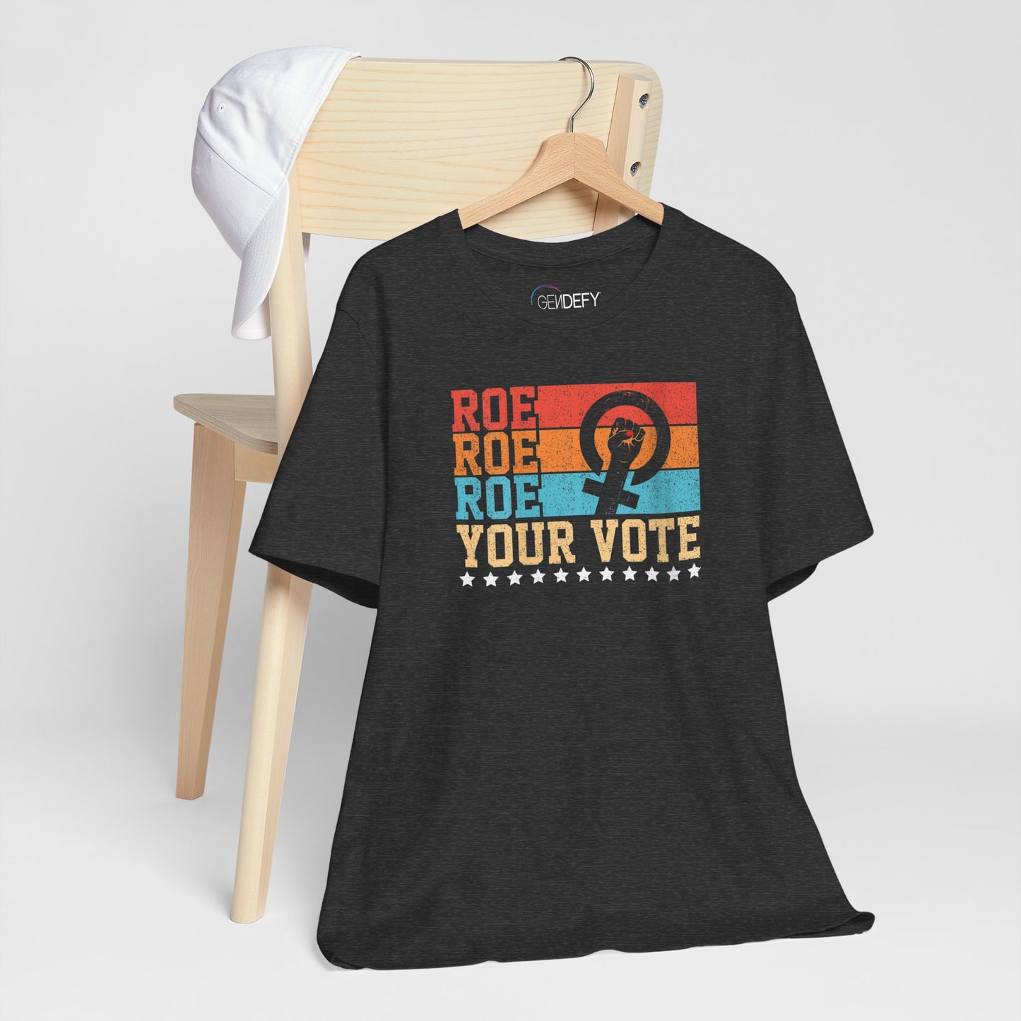 Roe Roe Roe Your Vote | Adult T-Shirt