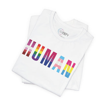 HUMAN Pride Flag - T-Shirt