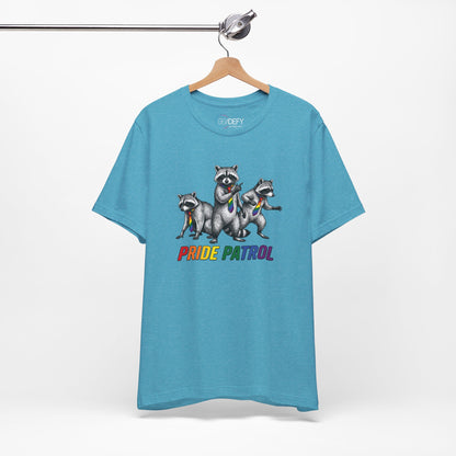 Rainbow Raccoon Pride Patrol — Adult Tee