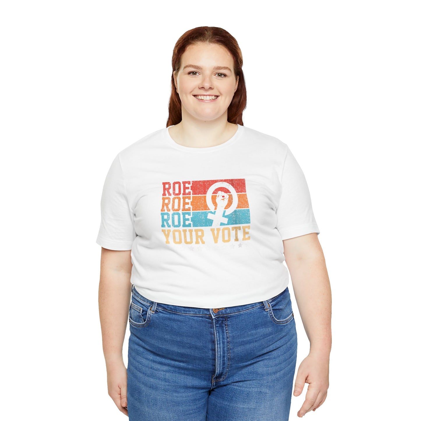 Roe Roe Roe Your Vote | Adult T-Shirt
