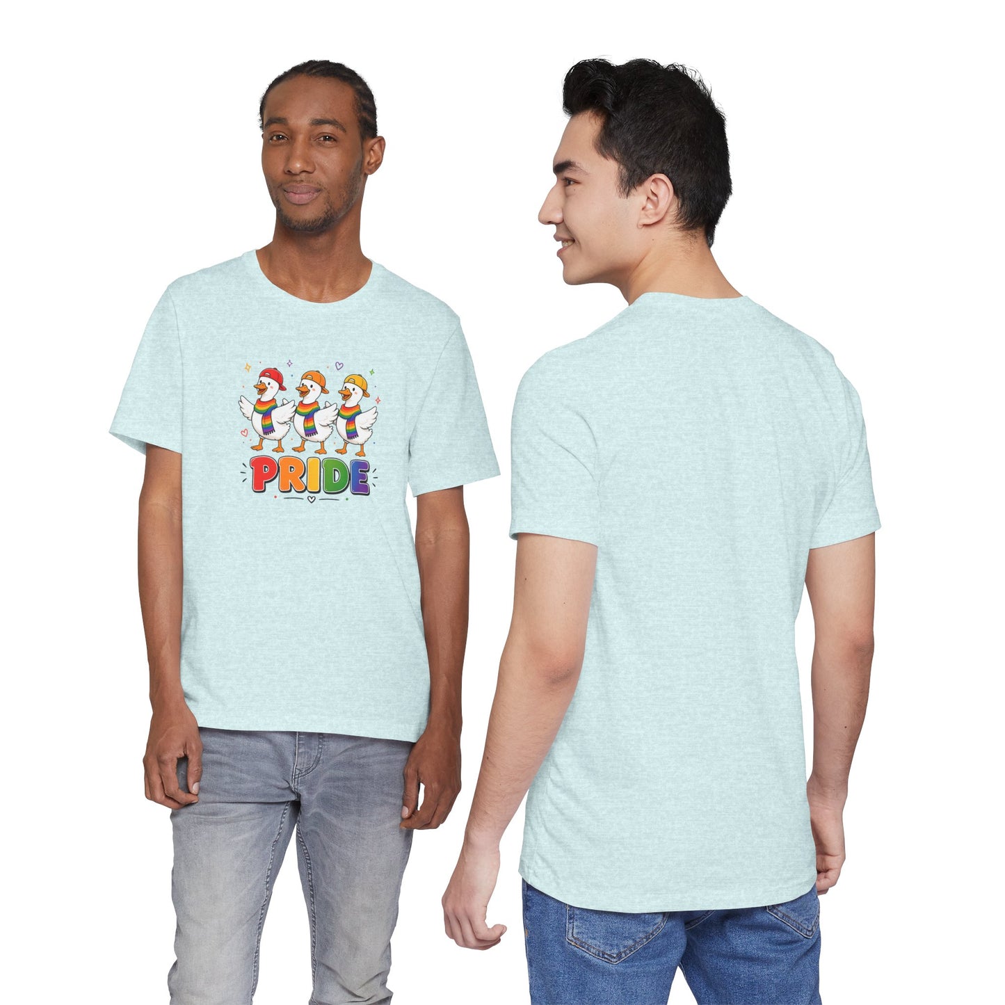PRIDE Flock Rainbow Geese | Adult Tee