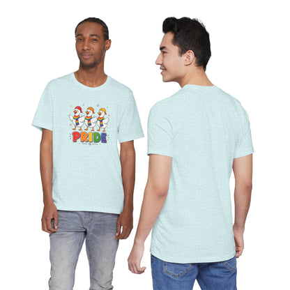 PRIDE Flock Rainbow Geese | Adult Tee