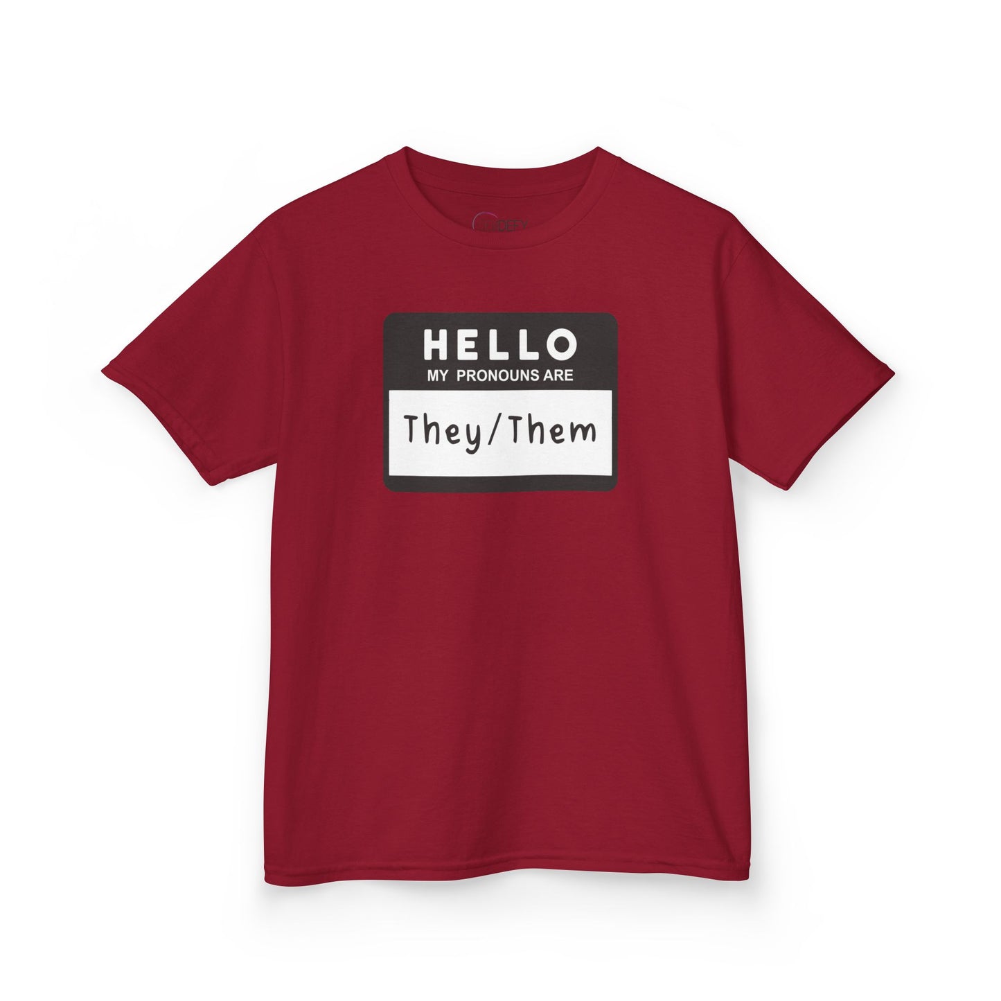 Hello, My Pronouns Are They/Them | Youth T-Shirt