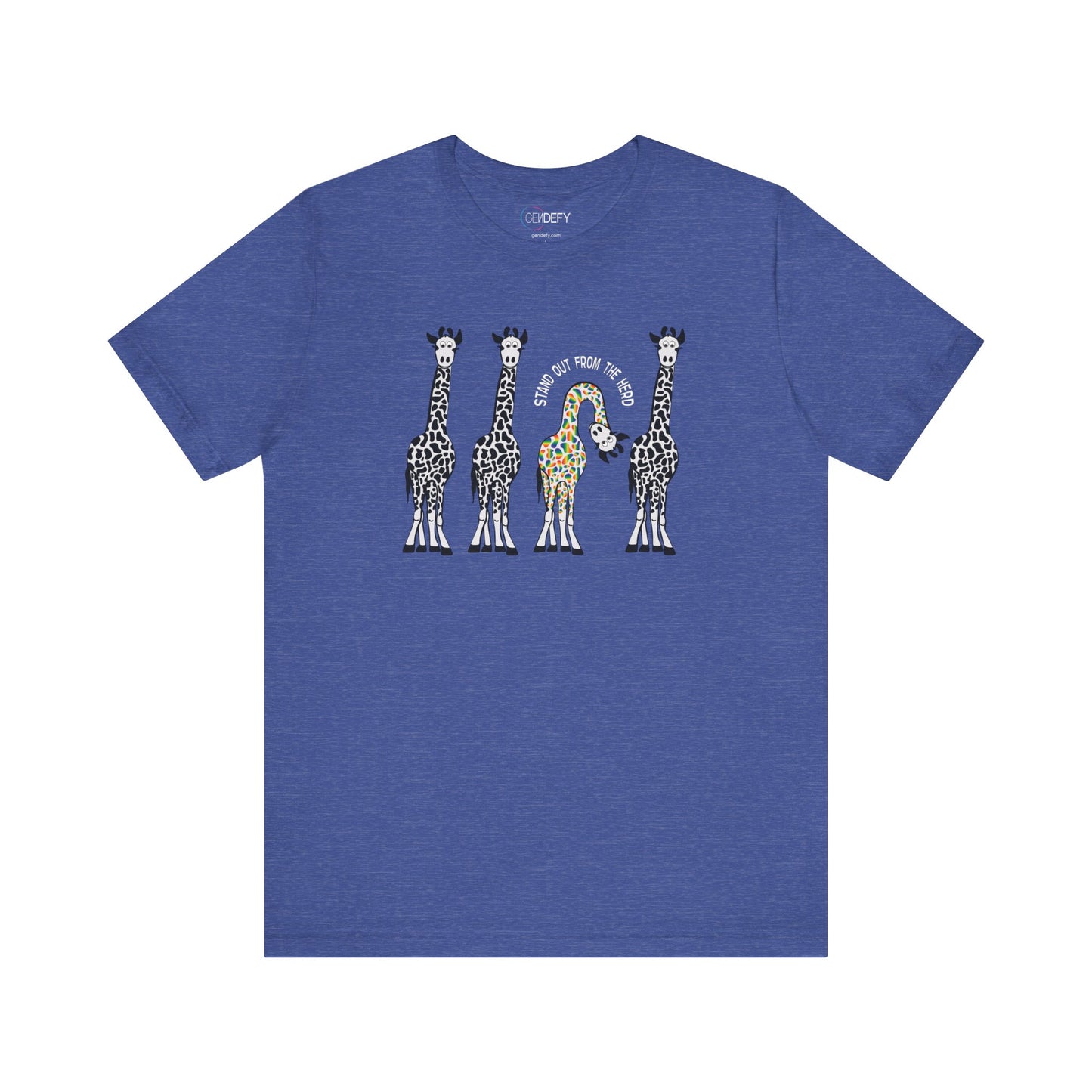 Giraffe - Stand Out From the Herd | Adult Tee
