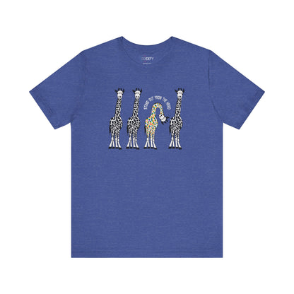 Giraffe - Stand Out From the Herd | Adult Tee
