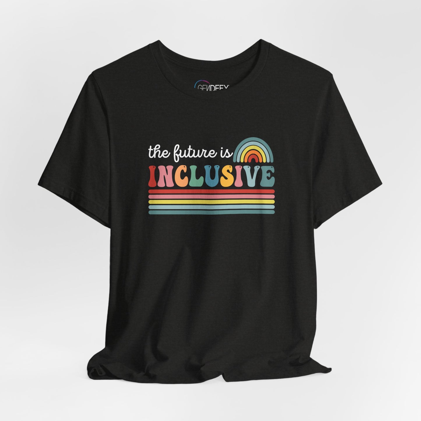 The Future Is Inclusive with Rainbow | Adult T-Shirt