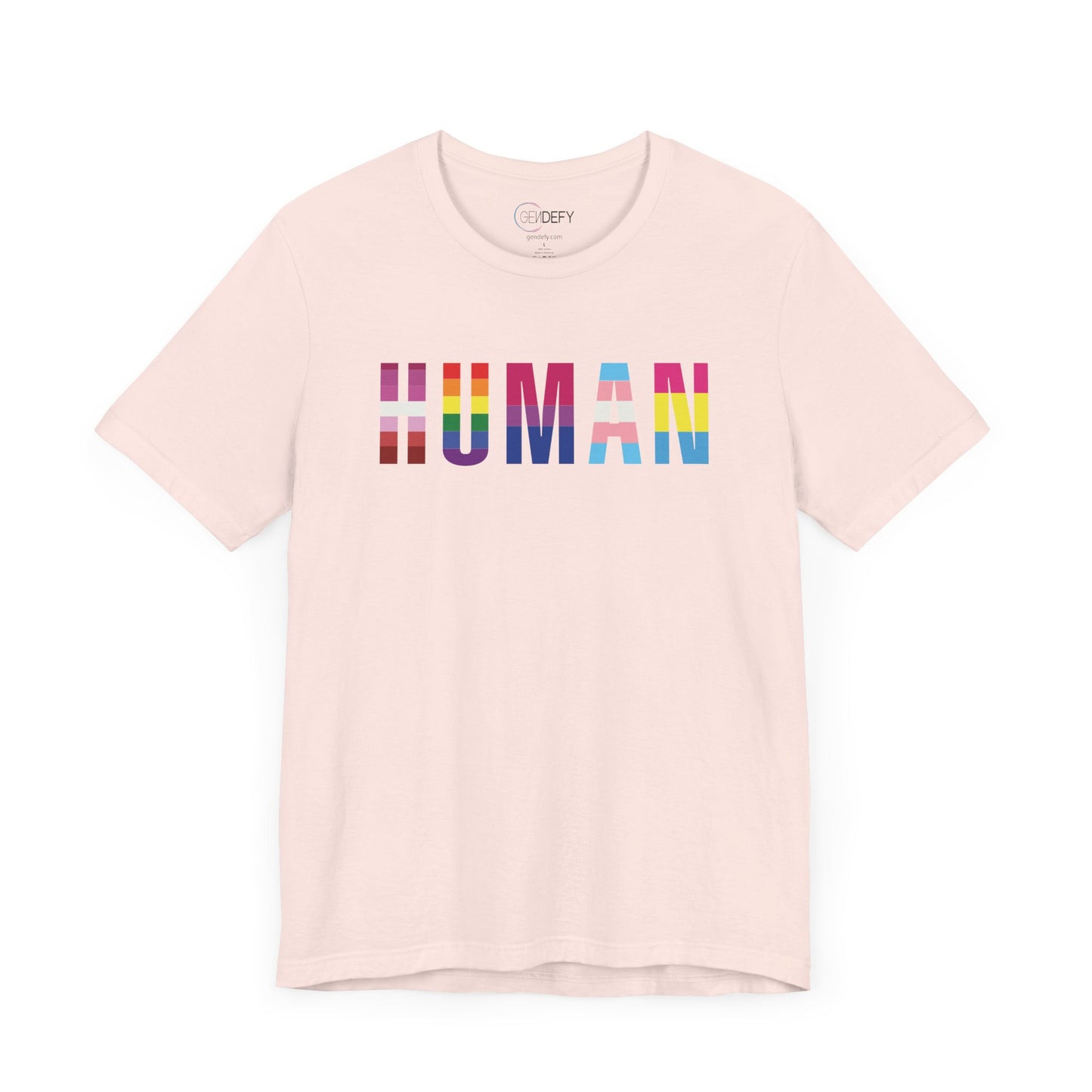 HUMAN Pride Flag - T-Shirt