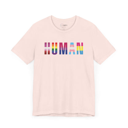 HUMAN Pride Flag - T-Shirt