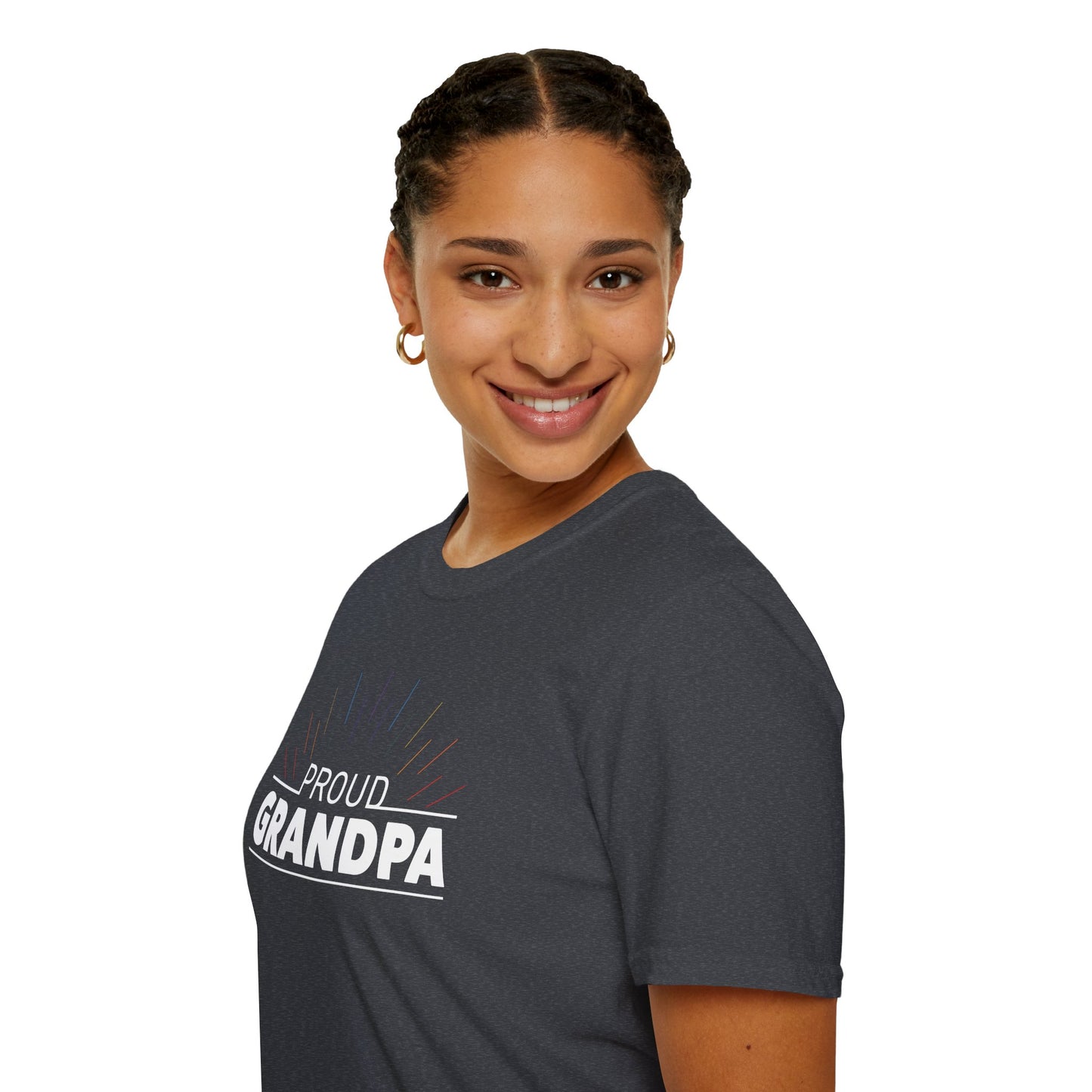 Proud Grandpa | Softstyle T-Shirt