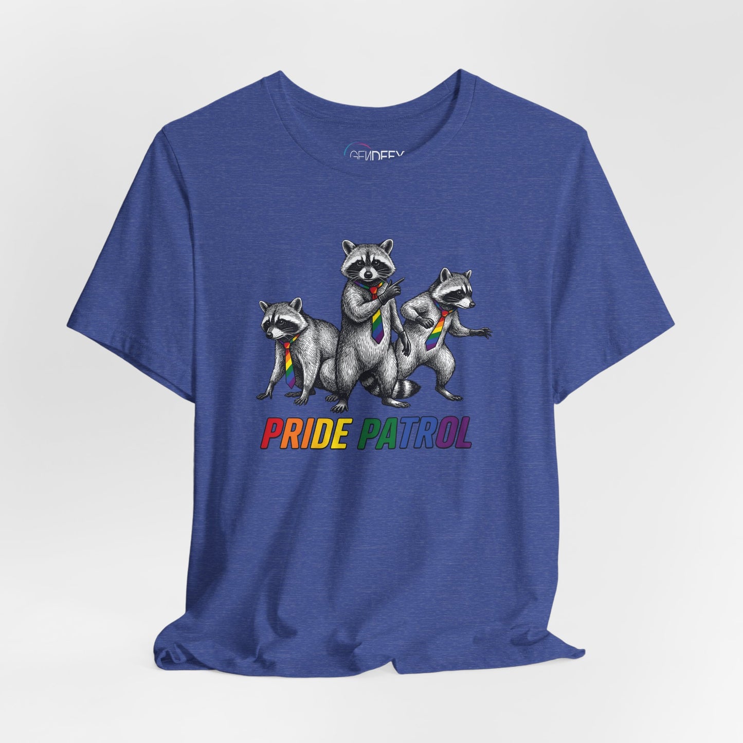 Rainbow Raccoon Pride Patrol — Adult Tee