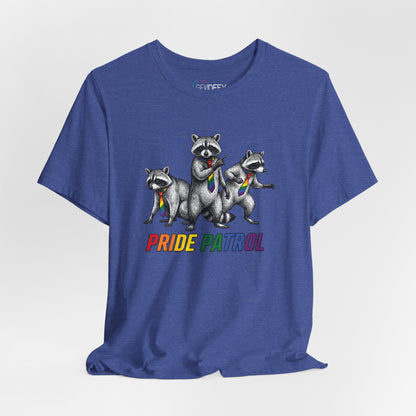 Rainbow Raccoon Pride Patrol — Adult Tee