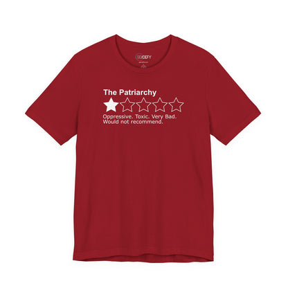 Patriarchy – 1 Star | Adult Tee