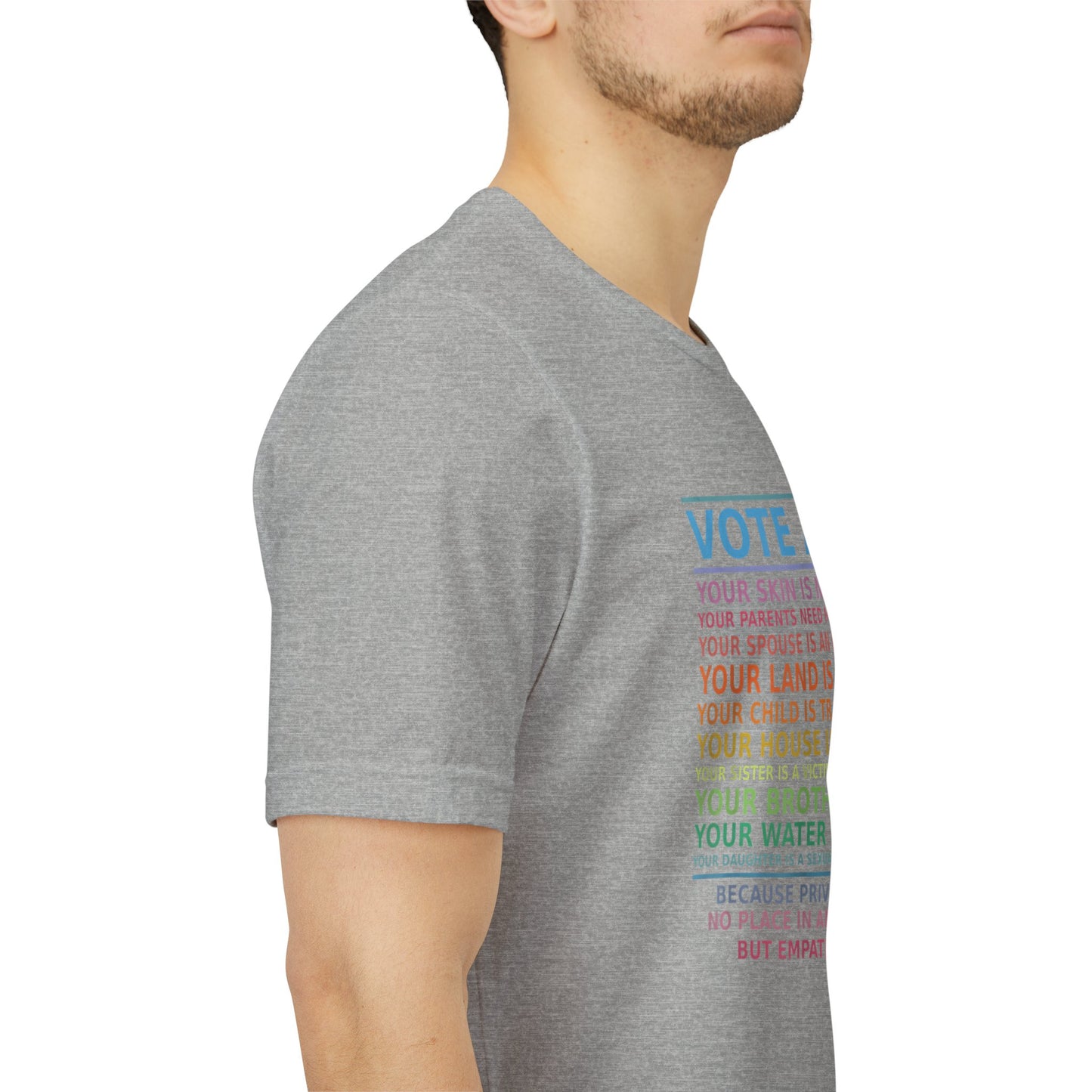 Vote With Empathy | Adult T-Shirt