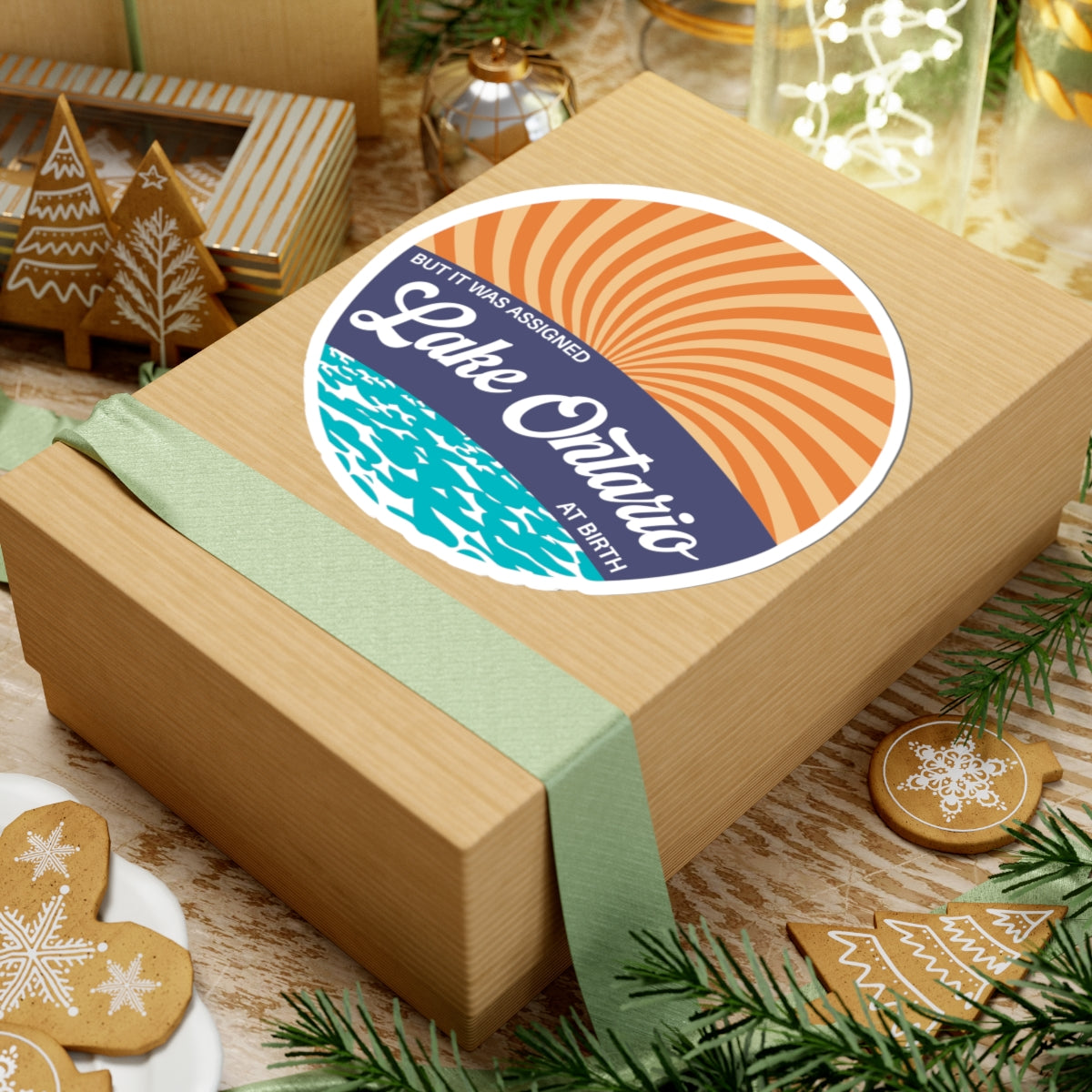 But It Was Assigned Lake Ontario at Birth | Kiss-Cut Sticker