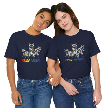 Rainbow Raccoon Pride Patrol — Adult Tee