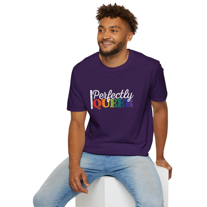 Let Me Be Perfectly Queer | Unisex Softstyle T-Shirt