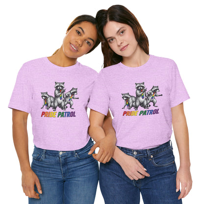 Rainbow Raccoon Pride Patrol — Adult Tee